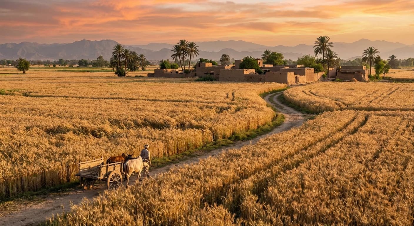 বাংলার শস্যক্ষেত্র ও কৃষি পর্যবেক্ষণ